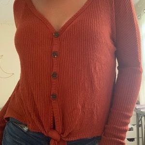 Garage orange/red long sleeve